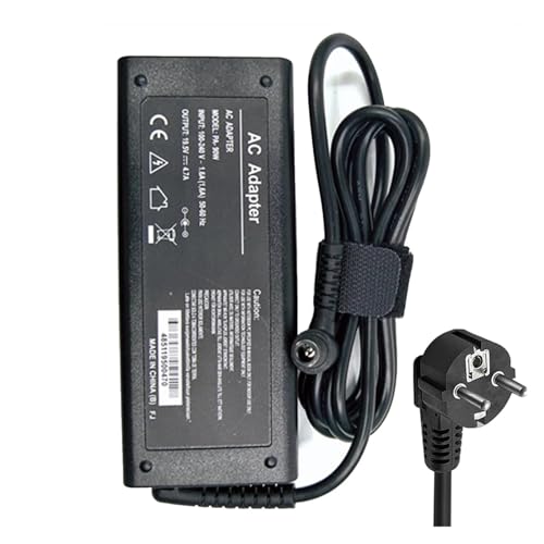 100-240V, 50-60Hz 19.5V 4.7A 90W 6.5 * 4.4mm Charger AC Laptop Adapter(EU) von AKNOQNTM
