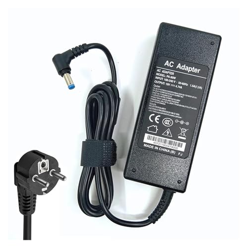 100-240V, 50-60Hz AC Adapter 90W 19V 4.74A 5.5x1.7mm Laptop Adapter Charger(EU) von AKNOQNTM