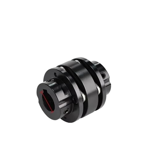 CLTG Doppelmembrankupplung mit Passfedernut 45# Stahl Hochdrehmoment Stufenflanschkupplung CLTG-56X65 CNC-Getriebeteile(CLTG-56X65-10x24) von AKNOQNTM