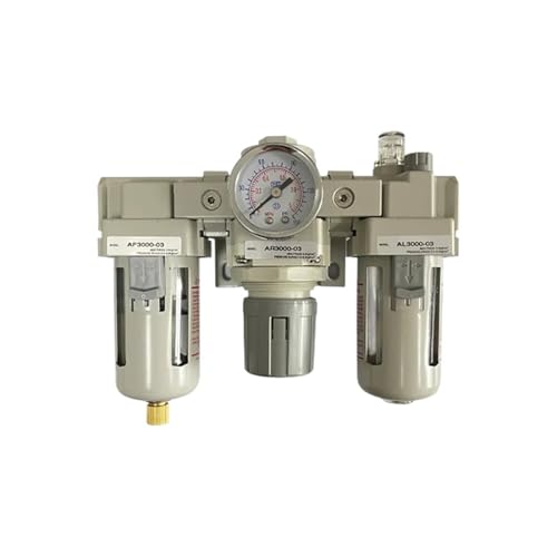Druckregler Luftkompressor Filter Öl Wasserabscheider Wasserfilter AC5000-06 AC5000-10(Copper AC5000-06D) von AKNOQNTM