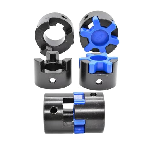 L-Typ Drei-Klauen-Kupplung Pflaumenkupplung Servomotor Sternkupplung Hohes Drehmoment L100 Außendurchmesser 65 mm Geeignet for CNC-Teile(L100-16x18) von AKNOQNTM