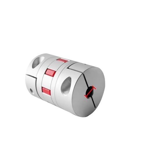 Pflaumenblütenkupplung Sternschraube Encoder elastische Kupplung mit hohem Drehmoment Servomotor Aluminiumkupplung 20X25(XB-20X25-10X10) von AKNOQNTM