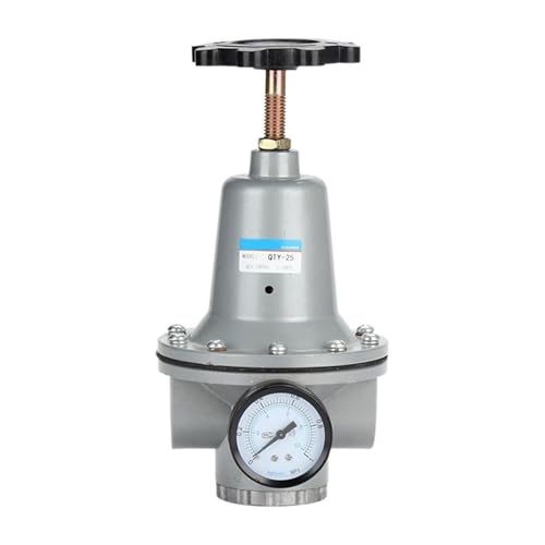 QTYH Druckminderventil mit großem Durchmesser QTY08-10-15-20-25-32-40-50 Luftfilter(QTYH-10HighPressureValve(3points)) von AKNOQNTM