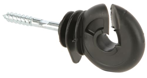 AKO Fencing Ringisolator Kompakt, Schwarz Durchgehende Stütze, 50 Stück AKO Fencing Ringisolator Kompakt, Schwarz Durchgehende Stütze, 50 Stück von AKO Fencing