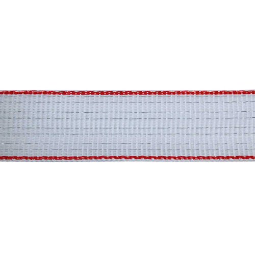 Kerbl Band Top Line Plus 400m, 20mm 5x0.30TriCond, weiß/rot von AKO