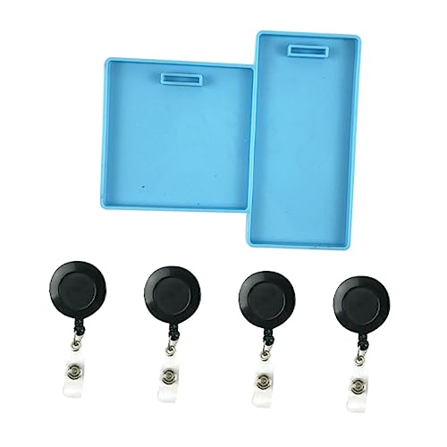 AKOOSY 1 Satz DIY Silikon Ausweis Halter Form Set Teiliges Set für Namensschilder Vielseitige Gießform für Kreative Bastelprojekte Kompatibel mit Harz und Polymer für Handwerksliebhaber AKOOSY 1 Satz DIY Silikon Ausweis Halter Form Set Teiliges Set für Namensschilder Vielseitige Gießform für Kreative Bastelprojekte Kompatibel mit Harz und Polymer für Handwerksliebhaber von AKOOSY
