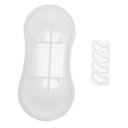 AKOOSY 1 Satz Silikon Badewanne Tray Gießform DIY Silikonform für Schmuck und Süßigkeitstablett Wiederverwendbar Rutschfest Einfach zu Handhaben Reinigen für Kreative Bastelprojekte von AKOOSY