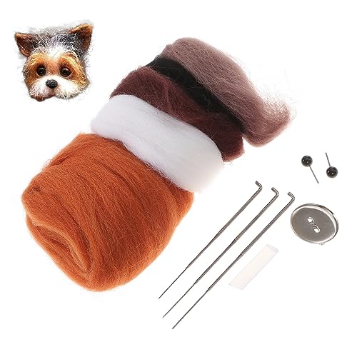AKOOSY 1satz Wollfilz Tier-brosche Materialien Für Kreative Bastelprojekte Für Kostüme Dekorationen Und Niedliche Tiermotive Für von AKOOSY