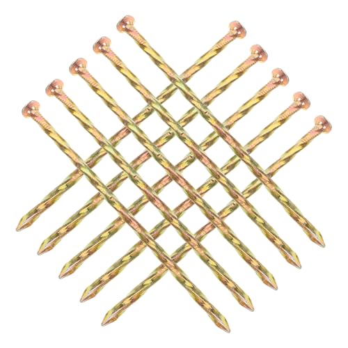 AKOOSY 10 Stück Spiralförmige Metall Erdanker für Garten Camping und Langlebige Heringe Installieren für und Zelte von AKOOSY