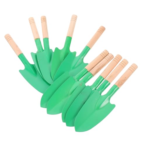 AKOOSY 10 Stück Teiliges Gartenspaten mit Holzgriff Langlebige Gartenschaufeln für Aussaat Unkrautjäten und Bodenlockerung Ergonomisch Geformt für Komfortables Arbeiten im Garten AKOOSY 10 Stück Teiliges Gartenspaten mit Holzgriff Langlebige Gartenschaufeln für Aussaat Unkrautjäten und Bodenlockerung Ergonomisch Geformt für Komfortables Arbeiten im Garten von AKOOSY