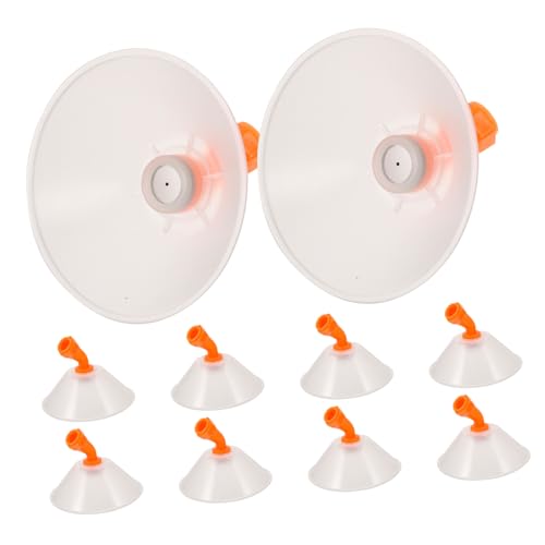 AKOOSY 10 Stück Teiliges Kupfer sprühdüsen mit Windschutz Langlebige Hochdruck aerosoldüsen für Gartenbewässerung Austauschbar Elektrisch Betriebene Nebeldüsen für Präzises Sprühen im von AKOOSY