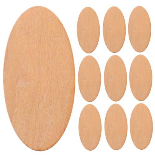 AKOOSY 10 Stück Teiliges Ovale Holzscheiben aus Massivholz zum Basteln DIY Dekorationen Blanke Holzplatten für Malen Gravieren und Kreative Holzdeko AKOOSY 10 Stück Teiliges Ovale Holzscheiben aus Massivholz zum Basteln DIY Dekorationen Blanke Holzplatten für Malen Gravieren und Kreative Holzdeko von AKOOSY