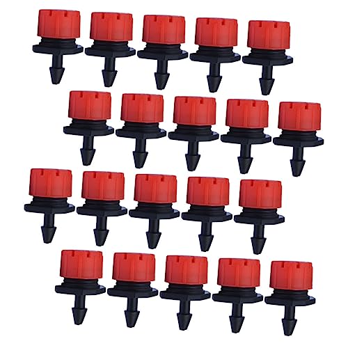 AKOOSY 100 Stück Einstellbare Micro Tropfer für Gartenbewässerung Kleine Rote Druckregulierende Tropfköpfe Gleichmäßige Bewässerung für Hochbeete und Pflanzen Wassersparendes Tropfsystem AKOOSY 100 Stück Einstellbare Micro Tropfer für Gartenbewässerung Kleine Rote Druckregulierende Tropfköpfe Gleichmäßige Bewässerung für Hochbeete und Pflanzen Wassersparendes Tropfsystem von AKOOSY