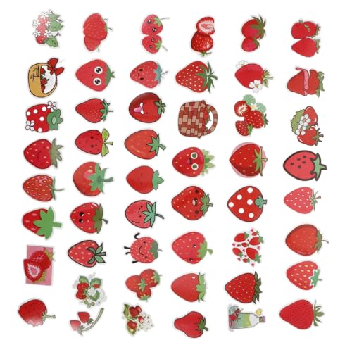 AKOOSY 100 Stück Erdbeer Belohnungsaufkleber für Niedliche DIY Sticker für Notizbücher Wasserflaschen Laptops Motivierende Sticker für Schule und Alltag Geeignet für Mädchen und Jungen AKOOSY 100 Stück Erdbeer Belohnungsaufkleber für Niedliche DIY Sticker für Notizbücher Wasserflaschen Laptops Motivierende Sticker für Schule und Alltag Geeignet für Mädchen und Jungen von AKOOSY