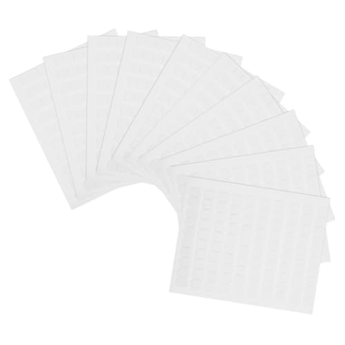 AKOOSY 1000 Stück Doppelseitige Transparente Klebepunkte Abnehmbare Wandkleber für Poster Praktische Wiederverwendbare Klebepads zum Sicheren Anbringen und Rückstandsfreiem Entfernen für von AKOOSY