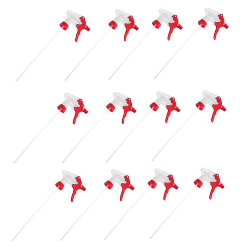 AKOOSY 12 Stück Teiliges Gartensprühkopf Einstellbare Druckdüse Feiner Sprühnebel Leichter Manueller Gartensprüher Einfache Reinigung Tragbar für Pflanzenbewässerung und Gartenpflege von AKOOSY