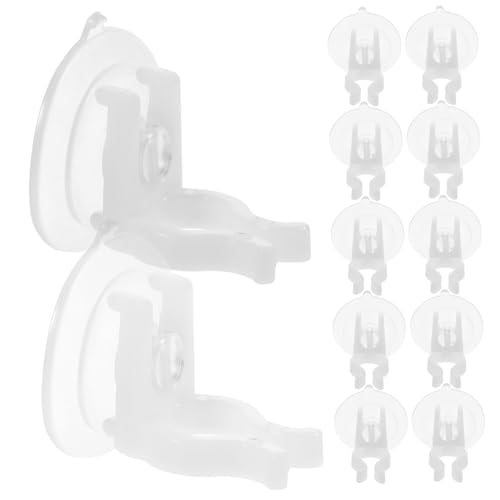 AKOOSY 12 Stück Teiliges LED Elektronische Kerzenhalter mit Starkem Pvc saugnapf Flameless Kerzenhalter für Fenster Glas und Keramik Installieren und Stabil Befestigt von AKOOSY