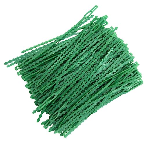 AKOOSY 120 Stück Teiliges Wiederverwendbare Gartenpflanzen Befestigungsclips aus Flexiblem Kunststoff Langlebige Kletterpflanzen Fixierbänder in Zwei Längen und Umweltfreundlich und von AKOOSY