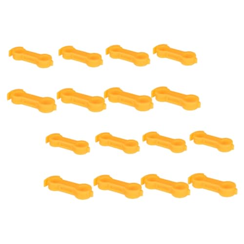 AKOOSY 16 Stück Teiliges Küken Bein Hobbles Rutschfeste Spreizbein-korrekturbandage Verstellbar für Verschiedene Vogelgrößen Leichtes und Komfortables Material für Küken Enten Wachteln von AKOOSY