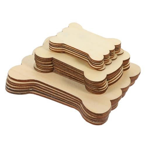 AKOOSY 18 Stück Holz Nähgarn Spulen Halter Fadenwickelplatten Garnorganizer für Stickgarn Selbstgemacht Garnplatte Nähzubehör für Kreative Projekte von AKOOSY