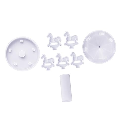 AKOOSY 1Satz DIY Silikonform für Karussell Dekoration Epoxid Silikon Gussform Wiederverwendbar nicht Klebend für Bastelprojekte von AKOOSY
