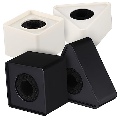 AKOOSY 1Satz Triangular Mikrofon Logo Flaggenstation aus Abs Teilig für Interviews Langlebig und Tragbar Passend für Verschiedene Mikrofonmodelle von AKOOSY
