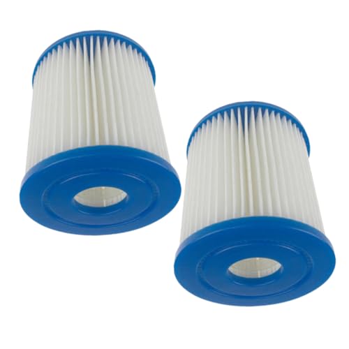 AKOOSY 2 STÜCK Teiliges Spa Filter Ersatzkartuschen für Poolpumpen Hochwirksame Partikel Filtration Einfache und Austausch Geeignet für Aufblasbare Pools Langlebiges Material für AKOOSY 2 STÜCK Teiliges Spa Filter Ersatzkartuschen für Poolpumpen Hochwirksame Partikel Filtration Einfache und Austausch Geeignet für Aufblasbare Pools Langlebiges Material für von AKOOSY