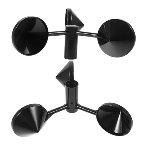 AKOOSY 2 Stück Anemometer Windgeschwindigkeitsmesser Gehäuse Abs Windbecher Robustes Außensensor Zubehör für Wetterstationen Gewächshäuser und Schiffe Langlebig und Verschleißfest AKOOSY 2 Stück Anemometer Windgeschwindigkeitsmesser Gehäuse Abs Windbecher Robustes Außensensor Zubehör für Wetterstationen Gewächshäuser und Schiffe Langlebig und Verschleißfest von AKOOSY