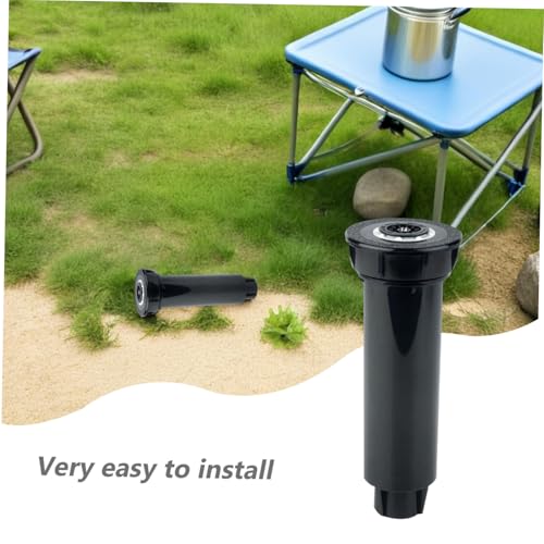 AKOOSY 2 Stück Automatischer Unterirdischer Rasensprenger Versenkbarer Bewässerungssprinkler für Garten und Rasenflächen Langlebig Einfache Installation Gleichmäßige Bewässerung mit von AKOOSY