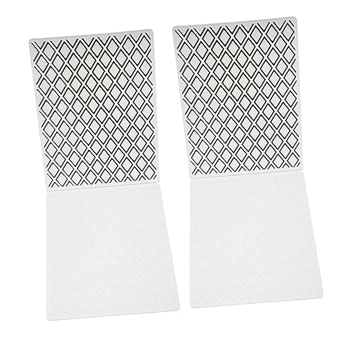 AKOOSY 2stücke Kunststoff Prägeordner Prägevorlagen Für Scrapbooking Kartenherstellung Einladungen Geometrische Designs Für Kreative Bastelprojekte AKOOSY 2stücke Kunststoff Prägeordner Prägevorlagen Für Scrapbooking Kartenherstellung Einladungen Geometrische Designs Für Kreative Bastelprojekte von AKOOSY