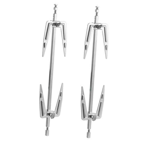 AKOOSY 2 Stück Drehspieß Grillgabeln Hitzebeständig Rotierende BBQ Gabeln für Holzkohlegrill Gasgrill Airfryer und Ofen Zubehör für Heimgrillpartys AKOOSY 2 Stück Drehspieß Grillgabeln Hitzebeständig Rotierende BBQ Gabeln für Holzkohlegrill Gasgrill Airfryer und Ofen Zubehör für Heimgrillpartys von AKOOSY