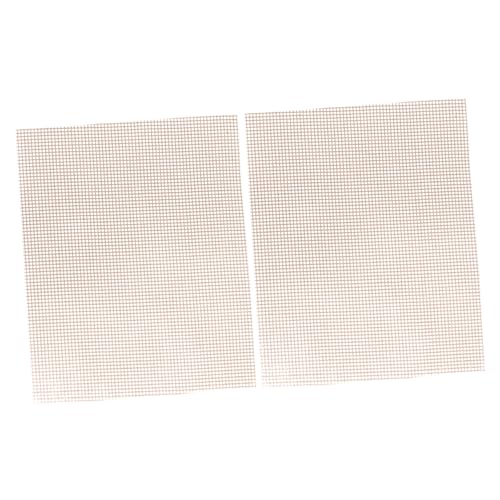 AKOOSY 2 Stück Grillmatten aus Wiederverwendbar Antihaftbeschichtet Hitzebeständig für Gasgrill Elektrogrill und BBQ Leicht Zuschneidbar Spülmaschinenfest für Gemüse und Fleisch von AKOOSY