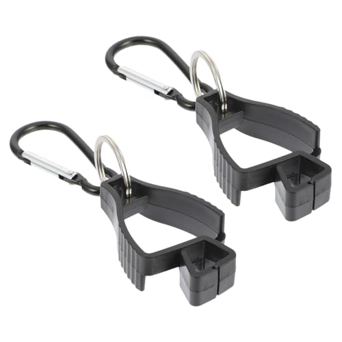 AKOOSY 2 Stück Handschuhhalter Clip Robuster Gürtelclip für Handtuch und Handschuhaufhängung Praktischer Arbeitshandschuh Halter für Outdoor und von AKOOSY