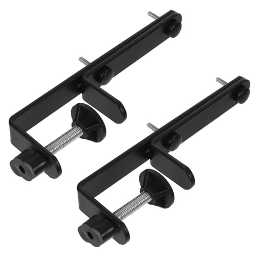 AKOOSY 2 Stück Pegboard Ständer aus Robustem Carbonstahl Vertikales Platzspar Design Einfache Werkzeugfreie Montage Vielseitig für Schreibtisch lochplatten und Sichtschutz Panel für Büro von AKOOSY