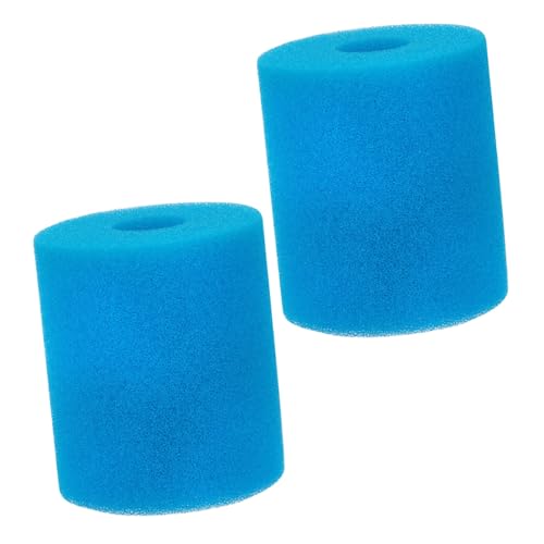 AKOOSY 2 Stück Pool Filter Schwamm Teilig Wiederverwendbar Langlebig Ersatz Filterpatrone Kompatibel mit Poolpumpe Effektiver Schmutzfilter für Schwimmbad Spa und Aquarium Einfach zu AKOOSY 2 Stück Pool Filter Schwamm Teilig Wiederverwendbar Langlebig Ersatz Filterpatrone Kompatibel mit Poolpumpe Effektiver Schmutzfilter für Schwimmbad Spa und Aquarium Einfach zu von AKOOSY