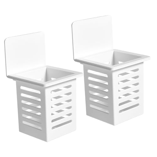 AKOOSY 2 Stück Selbstklebender Küchenutensilienhalter Wandmontage mit Ablauflöchern Organizer für Essstäbchen Besteck Löffel Spatel Abluftdesign für Schnelle Trocknung Einfache Reinigung AKOOSY 2 Stück Selbstklebender Küchenutensilienhalter Wandmontage mit Ablauflöchern Organizer für Essstäbchen Besteck Löffel Spatel Abluftdesign für Schnelle Trocknung Einfache Reinigung von AKOOSY