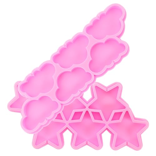 AKOOSY 2 Stück Silikon Backform für Fondant und Süßigkeiten Hitzebeständige Bpa Freie Gießform Wolken und Stern Design Vielseitig für Backen Eiswürfel Seifen und DIY Deko Geeignet AKOOSY 2 Stück Silikon Backform für Fondant und Süßigkeiten Hitzebeständige Bpa Freie Gießform Wolken und Stern Design Vielseitig für Backen Eiswürfel Seifen und DIY Deko Geeignet von AKOOSY
