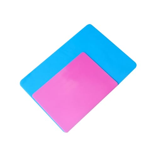 AKOOSY 2 Stück Silikonmatte DIY Bastelunterlage Langlebig Hitzebeständig Wiederverwendbar Rutschfest Multifunktional als Tisch und Arbeitsmatte für Epoxidharz Malen Zufällige Farbe AKOOSY 2 Stück Silikonmatte DIY Bastelunterlage Langlebig Hitzebeständig Wiederverwendbar Rutschfest Multifunktional als Tisch und Arbeitsmatte für Epoxidharz Malen Zufällige Farbe von AKOOSY