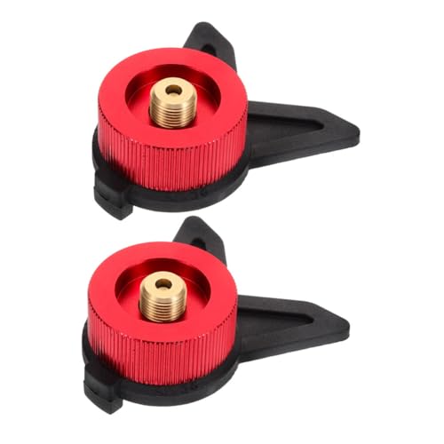 AKOOSY 2 Stück Teiliges Gasadapter mit Standfuß Robuster Messing Gasflaschen umwandler für Campingkocher Leichter Tragbarer Gaskartuschen adapter für Outdoor Aktivitäten Wie Wandern und AKOOSY 2 Stück Teiliges Gasadapter mit Standfuß Robuster Messing Gasflaschen umwandler für Campingkocher Leichter Tragbarer Gaskartuschen adapter für Outdoor Aktivitäten Wie Wandern und von AKOOSY
