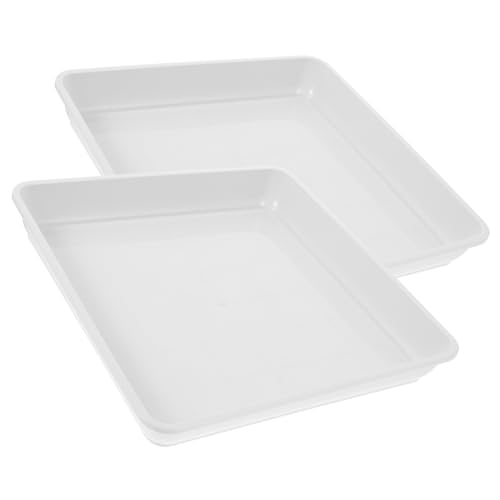 AKOOSY 2 Stück Teiliges Quadratische Pflanztopf Untersetzer aus Umweltfreundlichem Dickem Resin Langlebig und Modern Geeignet für Fensterbank Schreibtisch Küche Büro für Blumentöpfe und AKOOSY 2 Stück Teiliges Quadratische Pflanztopf Untersetzer aus Umweltfreundlichem Dickem Resin Langlebig und Modern Geeignet für Fensterbank Schreibtisch Küche Büro für Blumentöpfe und von AKOOSY