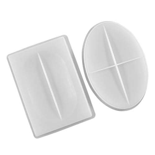 AKOOSY 2 Stück Teiliges Seifenschalen Formset für DIY Seifenherstellung Flexible Gießform für Handgemachte Feste Seife Praktische Aufbewahrungsbox Formen für Kreative Bastelprojekte AKOOSY 2 Stück Teiliges Seifenschalen Formset für DIY Seifenherstellung Flexible Gießform für Handgemachte Feste Seife Praktische Aufbewahrungsbox Formen für Kreative Bastelprojekte von AKOOSY