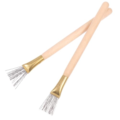 AKOOSY 2 Stück Teiliges Töpferwerkzeug aus Edelstahl mit Drahtstruktur Robustes Clay Sculpting Tool für Tonmodellierung und Feine Oberflächen für Skulpturen und Kreative Bastelprojekte AKOOSY 2 Stück Teiliges Töpferwerkzeug aus Edelstahl mit Drahtstruktur Robustes Clay Sculpting Tool für Tonmodellierung und Feine Oberflächen für Skulpturen und Kreative Bastelprojekte von AKOOSY