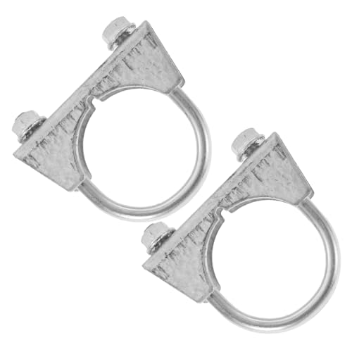 AKOOSY 2 Stück U Bolt Rohrschellen für Wasserrohre Stabile Klammerschrauben für Geflügelhaltung Langlebige Rohrschellen zur Einfachen Installation und Sicheren Befestigung von von AKOOSY