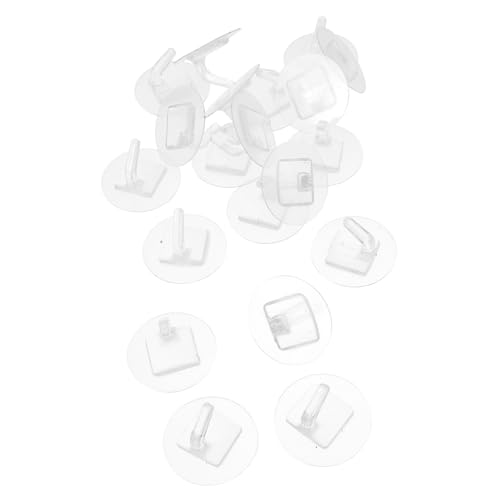 AKOOSY 20 Stck Transparente Selbstklebende Wandhaken Extra Stark Wasserfest ohne Bohren Vielseitig für Handtücher Taschen Bad und Schlafzimmer Einfach zu Befestigen Wiederverwendbar AKOOSY 20 Stck Transparente Selbstklebende Wandhaken Extra Stark Wasserfest ohne Bohren Vielseitig für Handtücher Taschen Bad und Schlafzimmer Einfach zu Befestigen Wiederverwendbar von AKOOSY
