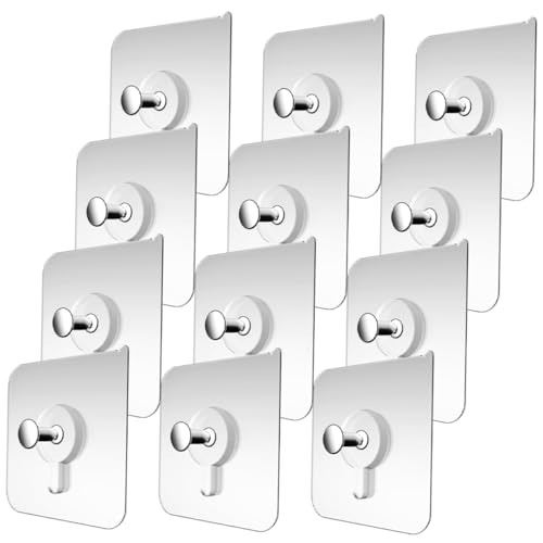 AKOOSY 20 Stück Selbstklebende Bilderaufhänger Transparent Starke Haftung ohne Bohren Robust und Langlebig für Wohnzimmer Schlafzimmer und Büro Einfache Montage Glatten Wänden AKOOSY 20 Stück Selbstklebende Bilderaufhänger Transparent Starke Haftung ohne Bohren Robust und Langlebig für Wohnzimmer Schlafzimmer und Büro Einfache Montage Glatten Wänden von AKOOSY