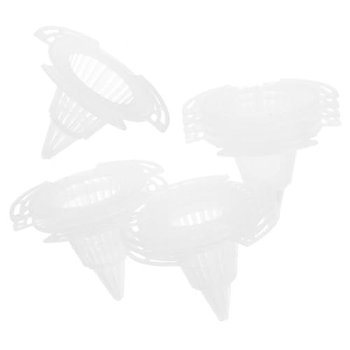 AKOOSY 20 Stück Teiliges Atmungsaktives Drainage mesh pad aus Langlebigem für Blumentöpfe Konisches Design Verhindert Bodenaustritt Geeignet für Bonsai und Gartenpflanzen von AKOOSY