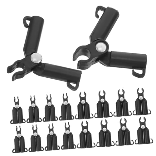 AKOOSY 20 Stück Teiliges Garten Verstellbare Pflanzverbinder aus Robustem Kunststoff Multifunktionale Rankhilfe Clips für Gemüse Obst Balkon Gartenstützen Einfache Anbringung von AKOOSY