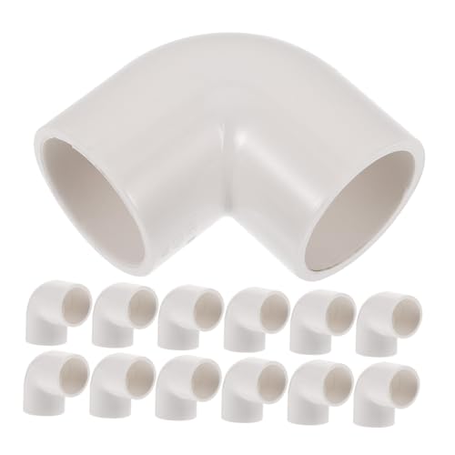 AKOOSY 20 Stück Teiliges PVC Rohrverbinder Winkel Wasseradapter Kunststoffverbinder Robust für Bewässerung Garten DIY Stabile Installation von AKOOSY