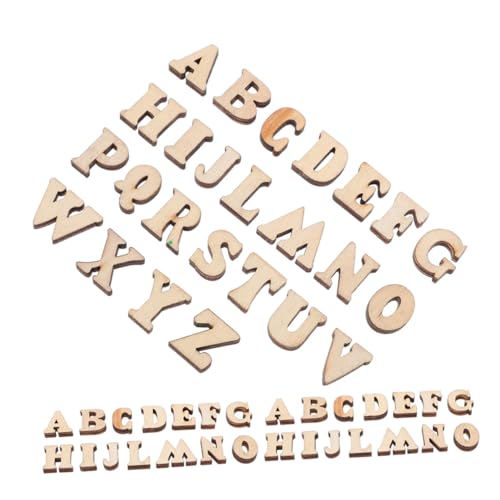 AKOOSY 200 Stück Teiliges Unbemalt DIY Bastel holzstücke für Kreative Dekoration und Lernspielzeug Robuste Holzfliesen für Scrapbooking Party Wohnraumgestaltung von AKOOSY