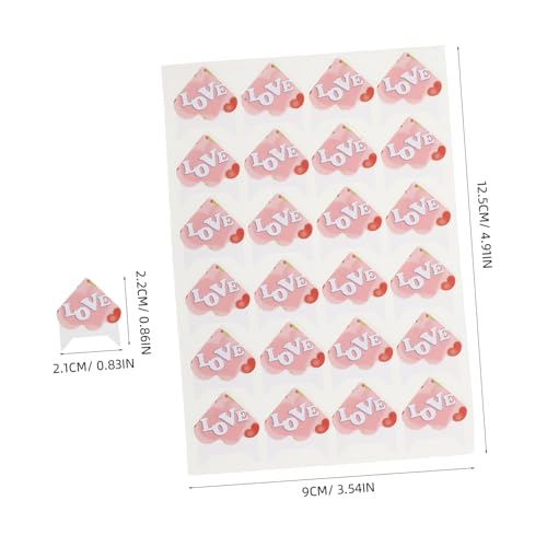 AKOOSY 240stücke Kreativer Fotoecken-Aufkleber Selbstklebend Für Scrapbook-alben Notizbücher Herzform Vielseitige Verwendung Einfache Handhabung Hohe Haftung von AKOOSY